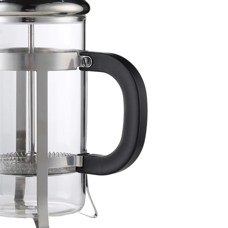 XINXIN 304 Grade Stainless Steel Heat Resistant Borosilicate Glass Tea Maker French Press Coffee Maker Tumbler