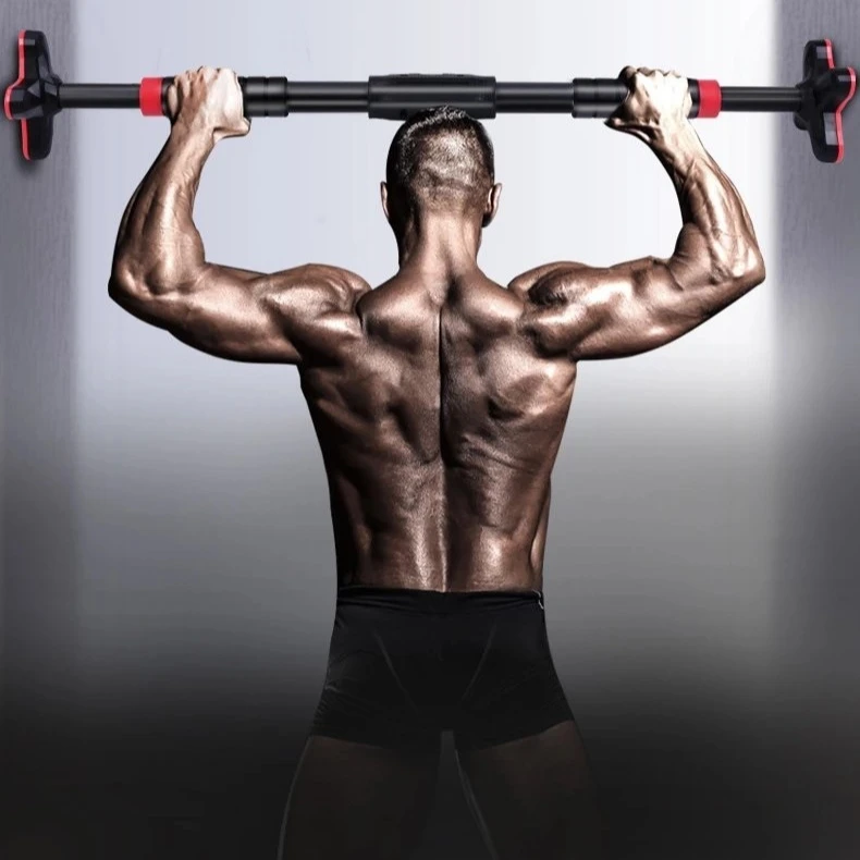 Gym Home Exercise Fitness Equipment Upgraded Punch-free adjustable Pull Up Bar Door Horizontal Bar door gym bar