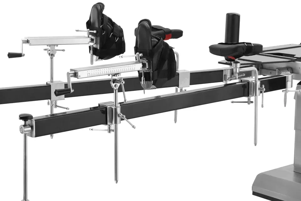 Carbon Fibre Orthopedic Traction Frame Multi-functional Traction Bed Table  Universal Used Orthopedic Operating Table