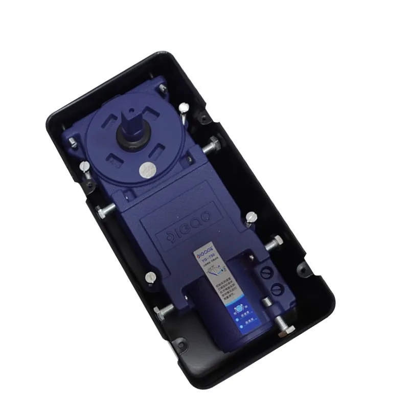 Frame door automatic closing two stage speed control ground spring