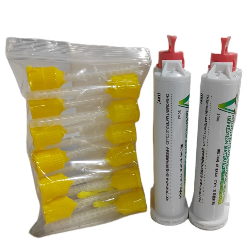 2023 New food grade dental impression material mixing silicone rubber gun original gold supplier