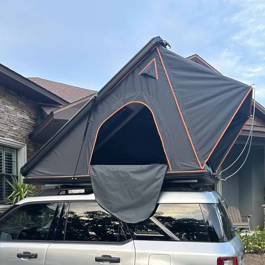 Наземные аксессуары для 3-4 человек твердая палатка на крыше 4x4 Tente De Toit жесткая палатка для кемпинга на крыше для Toyota