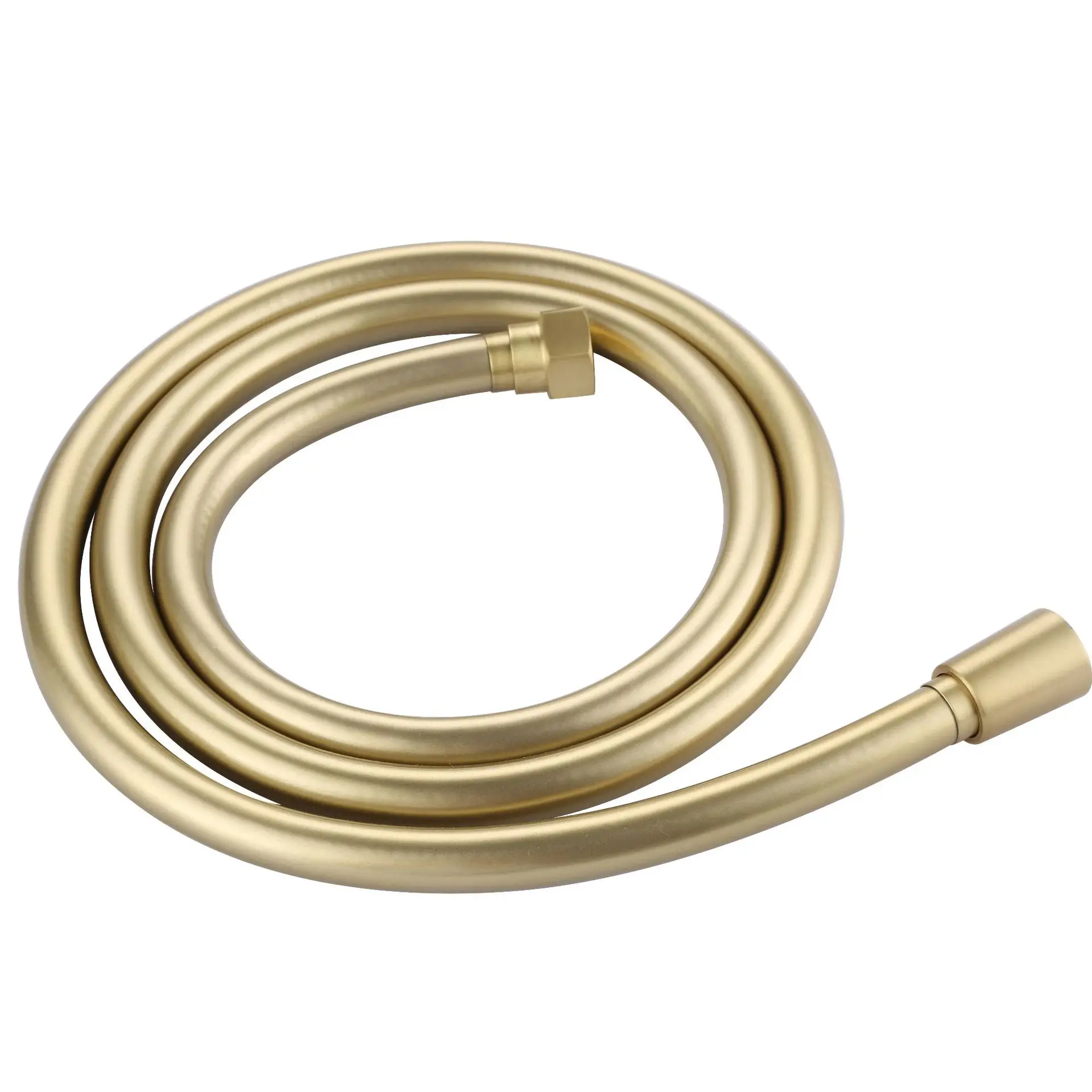2024 Modern Gold PVC Handheld Shower Shower Hose 1.5m Easy Install Shower Hose Pipe