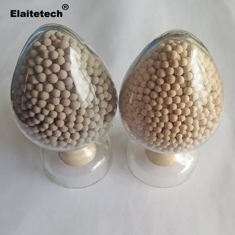 Desiccant and adsorbent zeolite 4A molecular sieve drying agent beads and pellets for dehydration