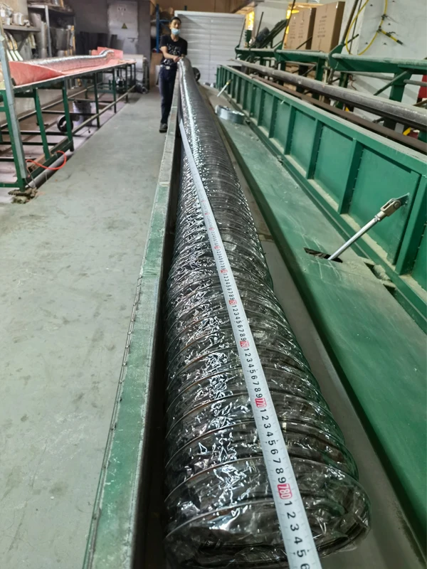 FLEX  Easy installation 75mm-600mm flexible air duct with fiberglass insulation Ventilation Flexible Duct