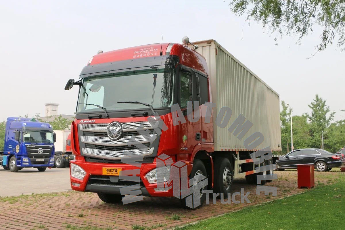 FOTON 30 тонн грузовой автомобиль фургон закрытый грузовик 8x4 большегрузный
