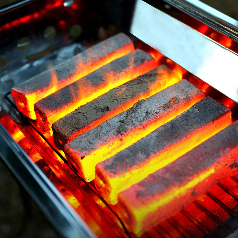 Barbecue Charcoal Smokeless Carbon Barbecue Burn Resistant Environmental Carbon Household Mechanism Bamboo Carbon