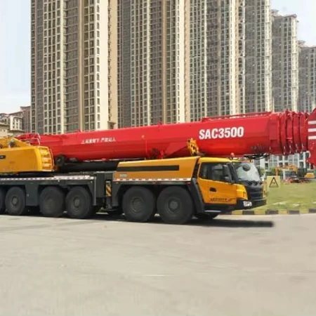 Chinese Brand 350Ton All Terrain Crane Truck SAC3500 Hoisting Machinery for Sale