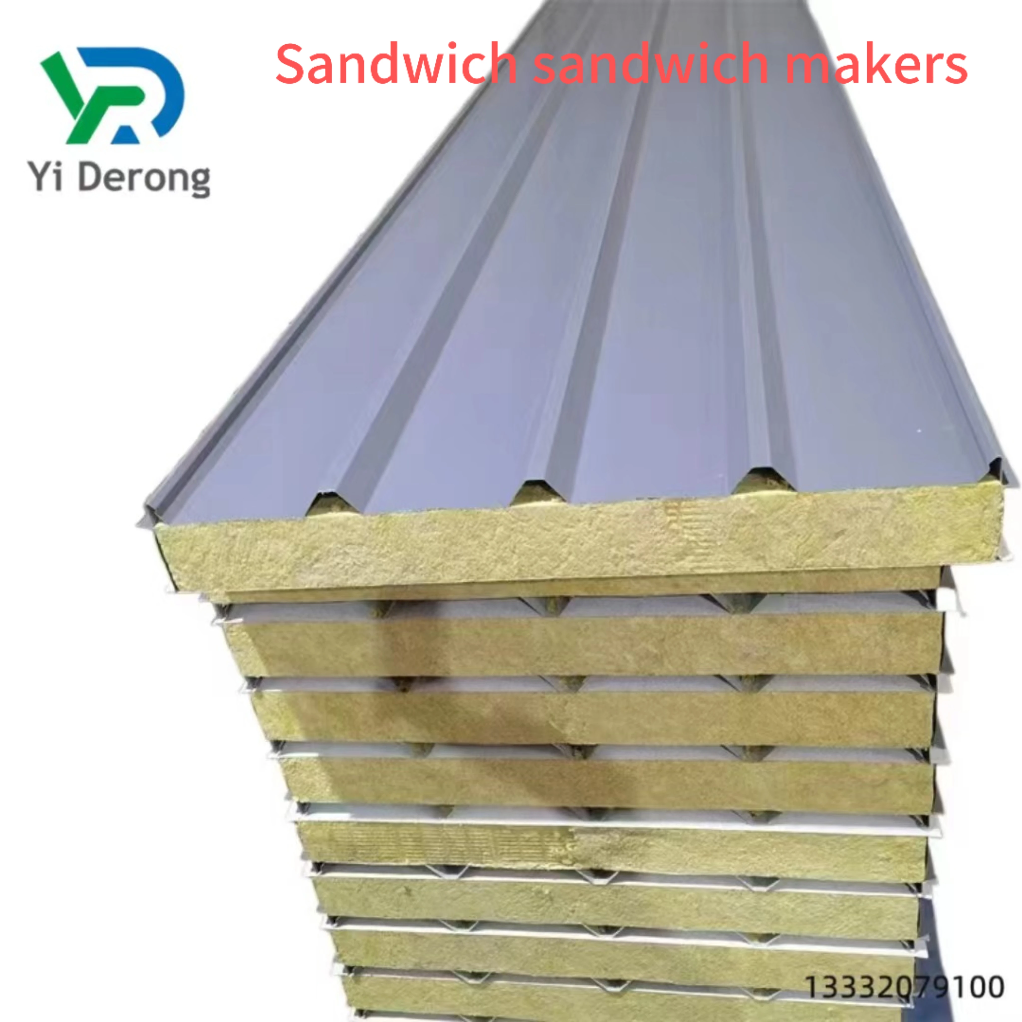 workshop warehouse insulation partition wall sandwich panel double-layer color steel eps sandwich panel