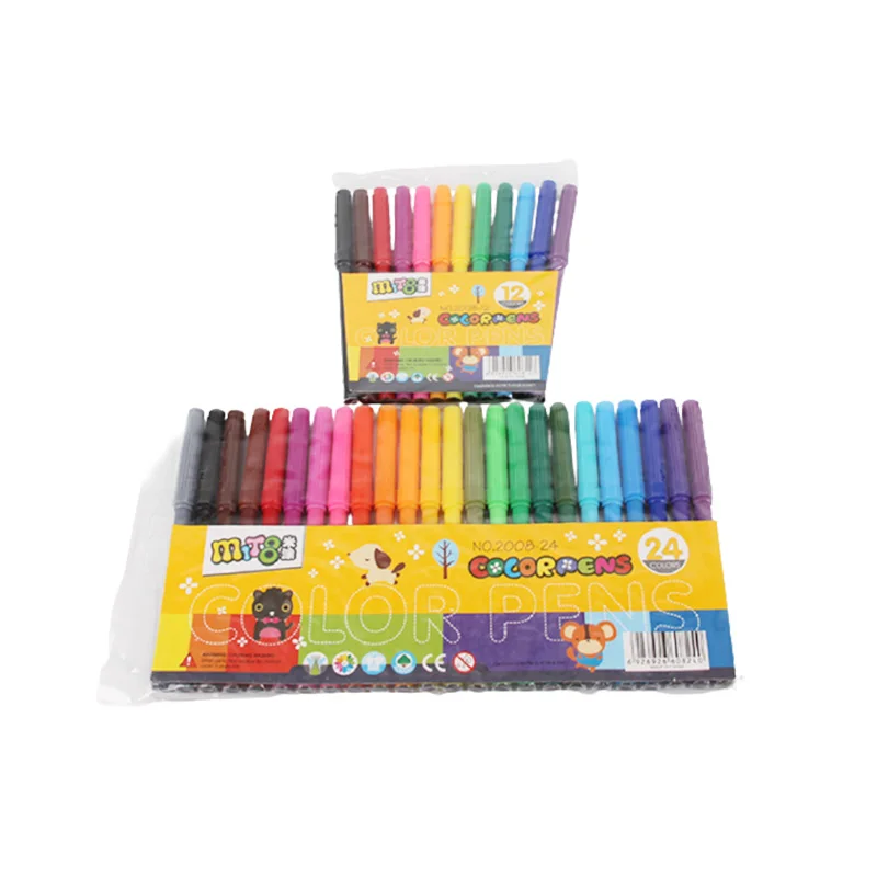 Creative Stationery Children Art Painting Color Watercolor Marker Pen for students drawing