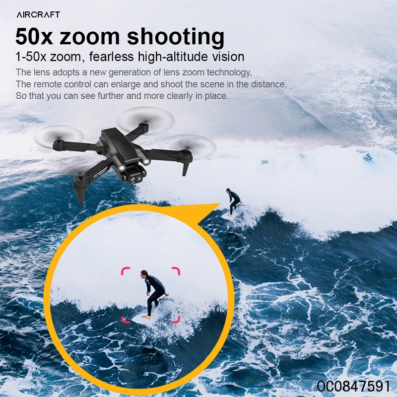 2.4 ghz 360 degree stunt dual camera fold drone kit with remote control