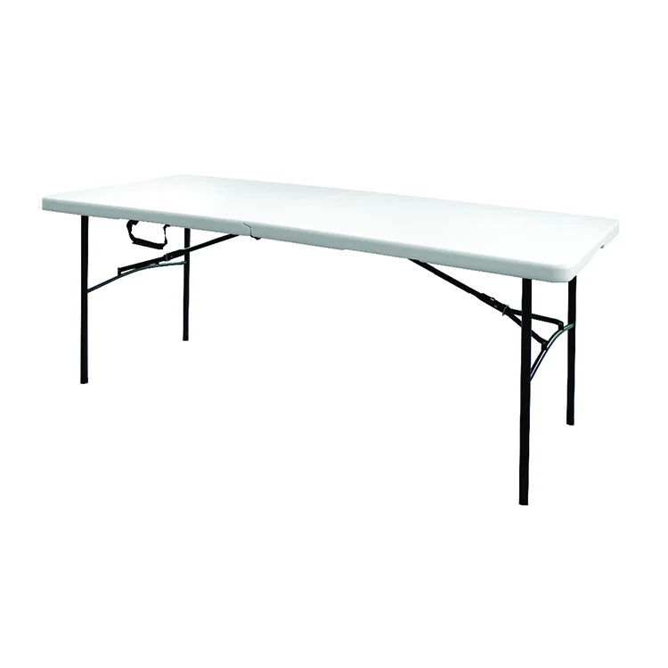 2022 New Type High Quality Customized Wholesale comedores exteriores 6ft Plastic Rectangular Outdoor Foldable Table