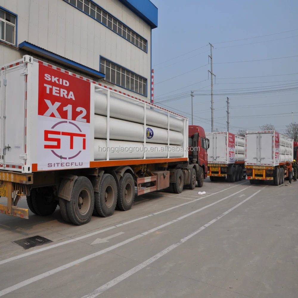 Рабочее давление 250 МПа комплект трубки опорная контейнер, 40Ft Сжатого Природного Газа 12 трубы Jumbo трубки контейнера Трейлер с хорошей ценой