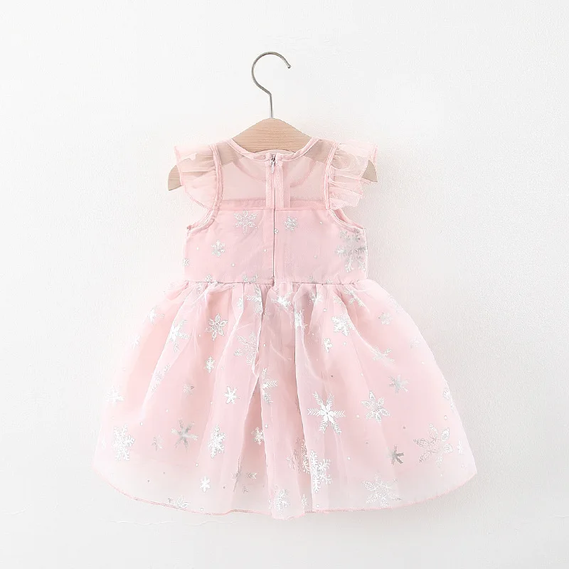 Fashion Sequin Girl Dress Frozen elsa costume clothing baby elsa frozen dress for girls