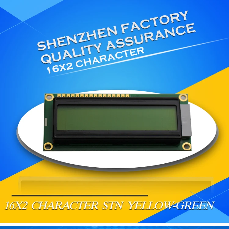 1602 стандартный ЖК-дисплей STN модуль 3 V/5 0 V символьный lcm дисплей 16x2 монохромный ЖК-экран st7066u