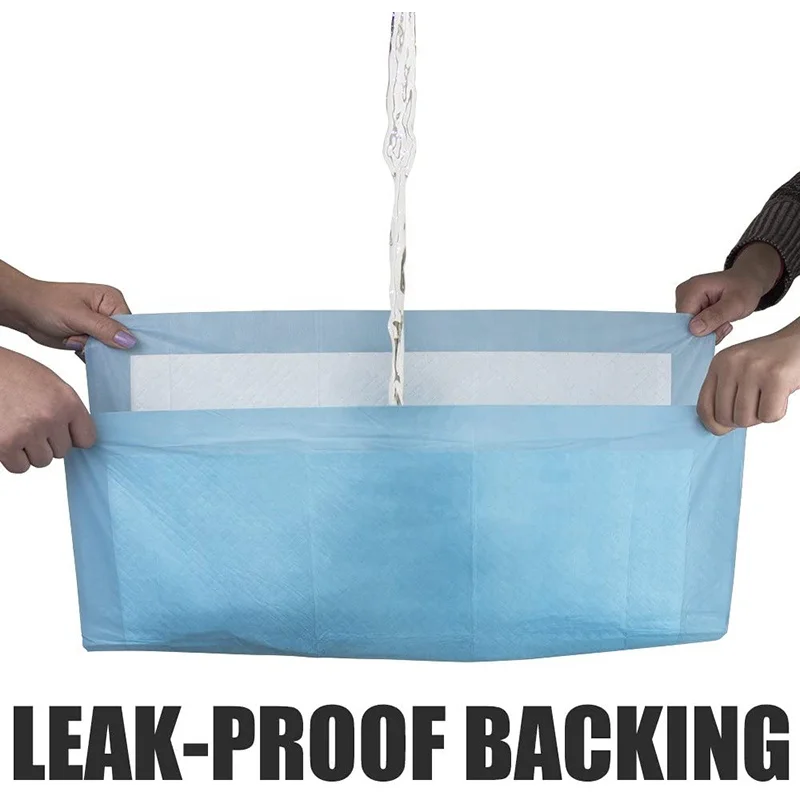 OEM 500 Gel Unscented Compostable Super Absorbent Potty Pee Training Cat Pet Puppy Dog Pads