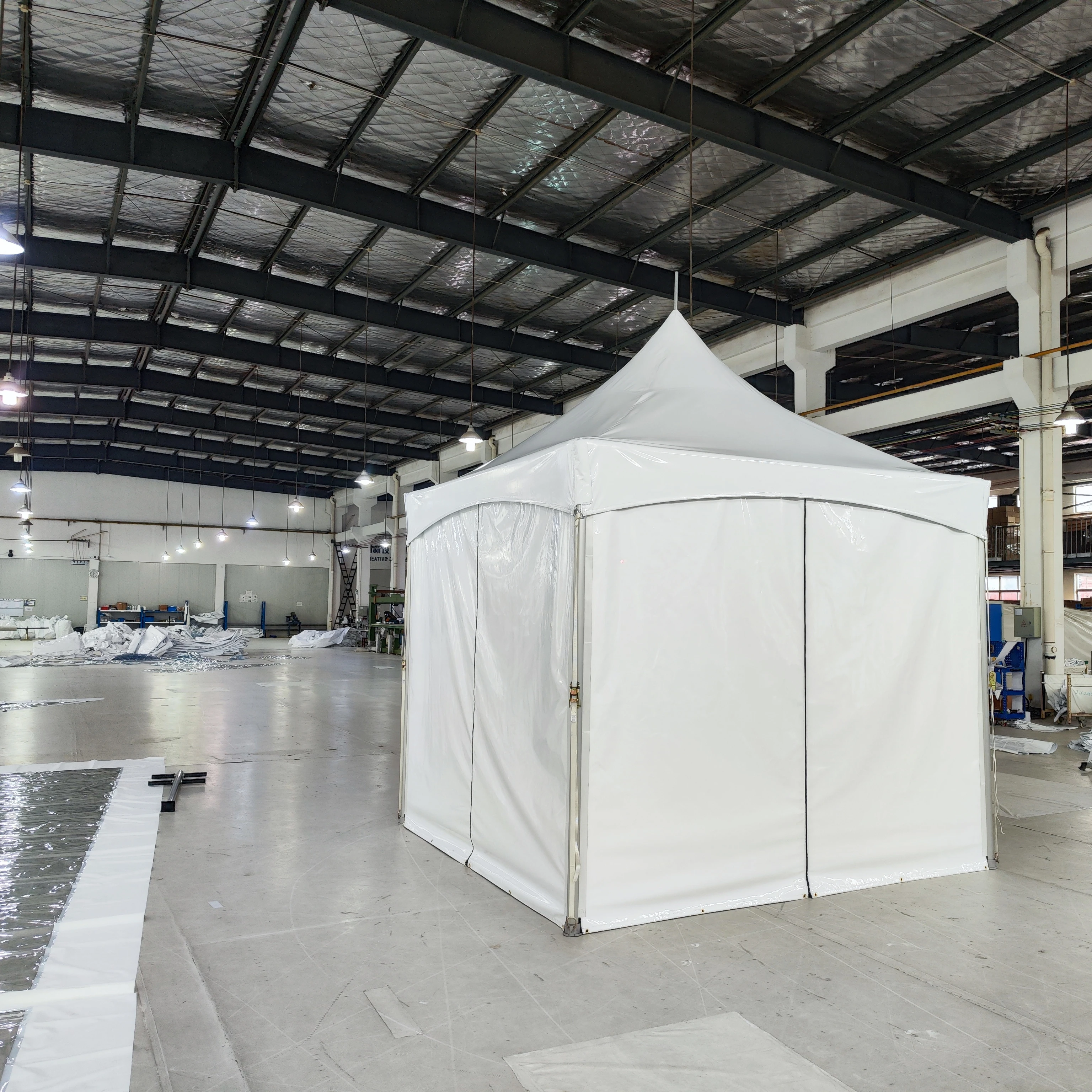 Celina Keder Cross Cable High Peak Frame Tent for Events Wedding Party Tent 10 ft x 10 ft (3 m x 3 m)