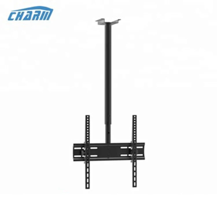 ТВ потолочное крепление и vesa 400*400 мм, вертикально Регулируемый ТВ кронштейн с +/-15 градусов наклона