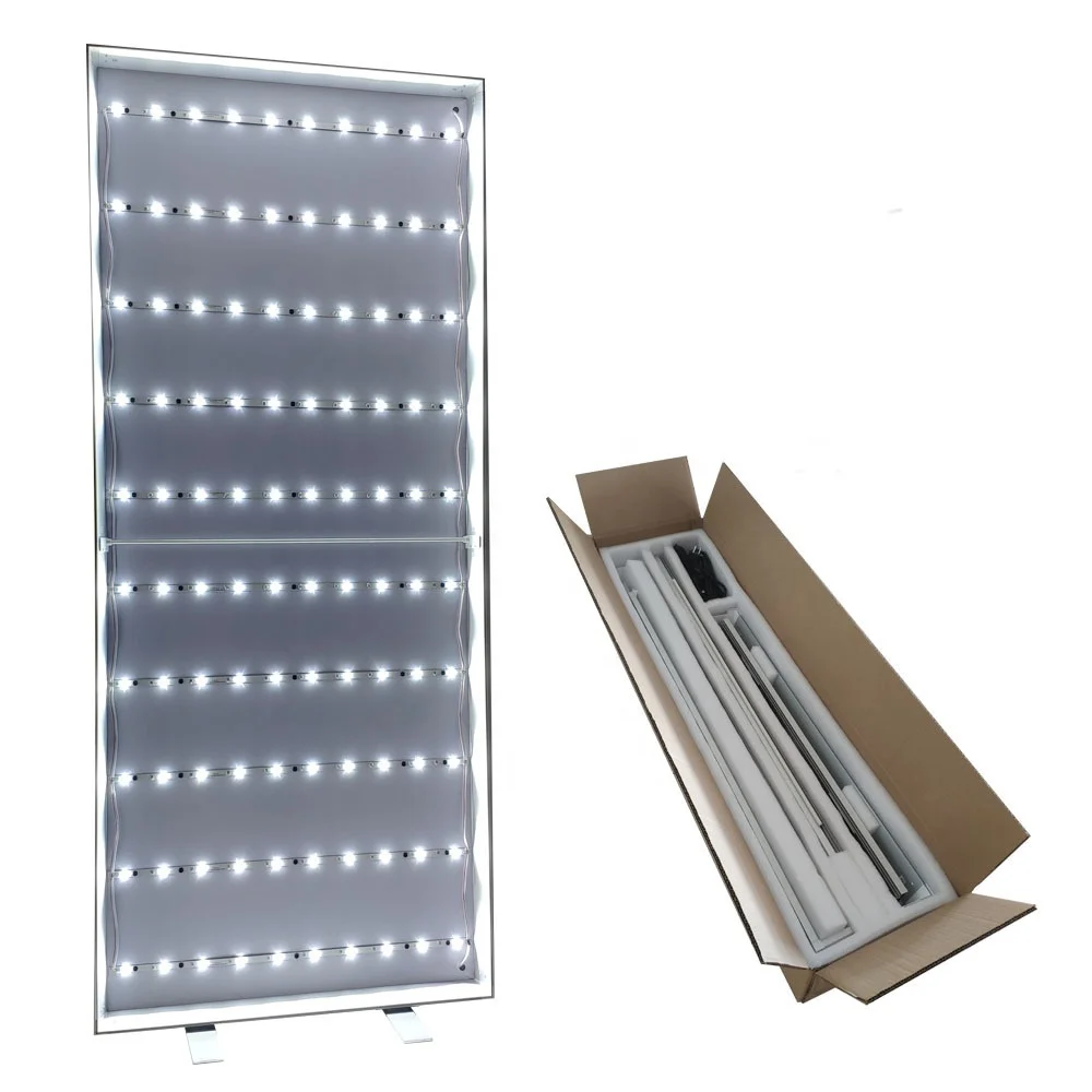 LED Backlit Poster Advertising Display  Light Box Frame Aluminum Light Box Seg light box