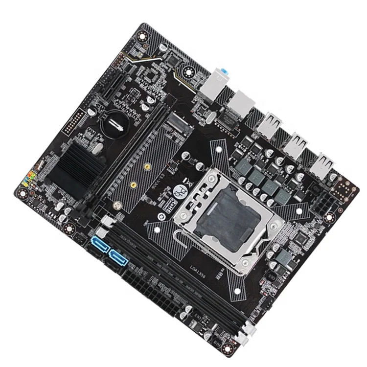 RU Accept Usd(t) RMB X79A X79 Motherboard LGA1356 Set Kit With Xeon E5 2430 CPU Processor 2*4GB DDR3 ECC RAM Memory M.2 NVME X79