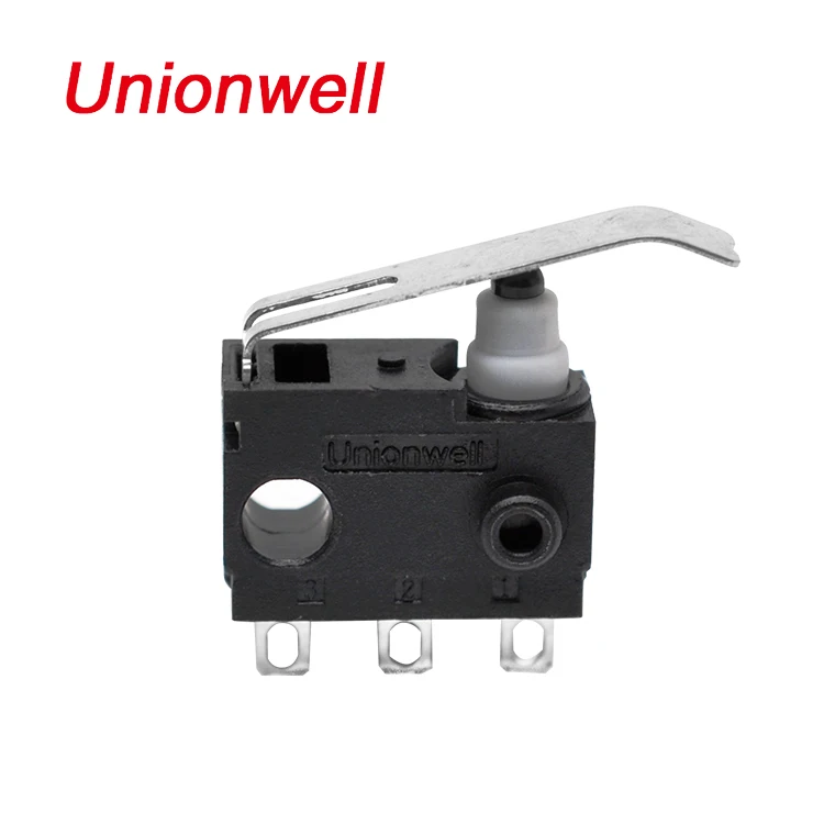 Unionwell Electric Pedal Side Slide Door Microswitch 3 Pin Motor Vehicle Hood Latch Accessories Small Microswitch