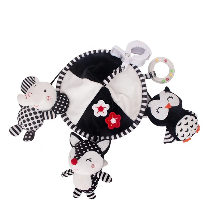 GFTC 2022 Wholesale Cartoon Sensory Sleep Wind Bell Girl Boy Baby Hanging Rattles Toys