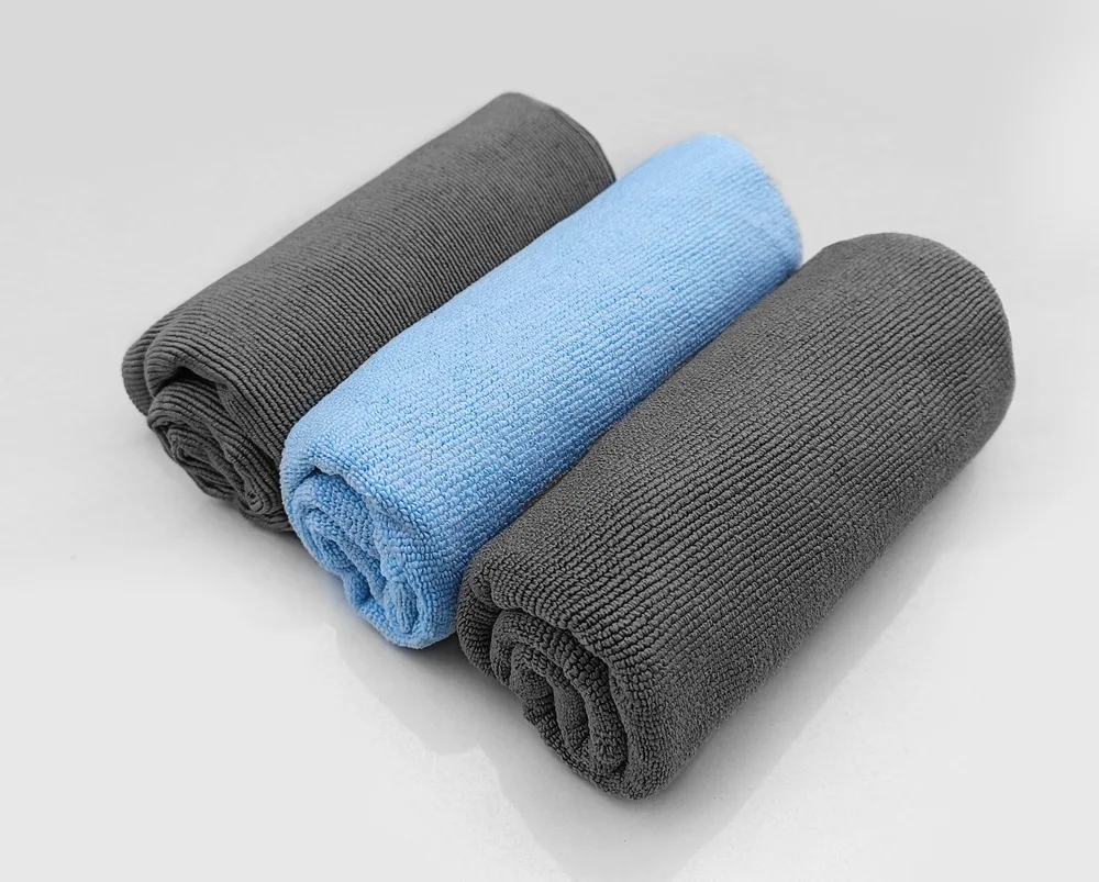 hot cut edge soft and delicate multi-functional car cleaning and waxing cloth