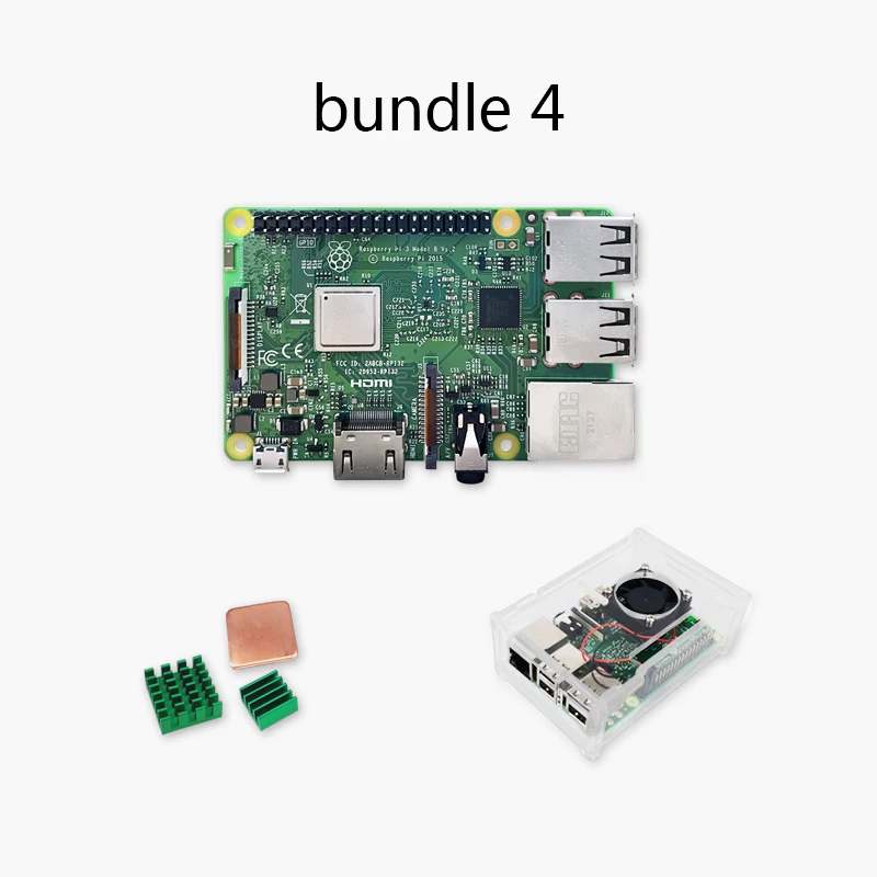 Original Element14 Raspberry Pi 3 Model B/B+ Plus BCM2837 1.2G raspberry pi 3 with 2.4G & 5G WIFI 4.2 Blue tooth and PoE