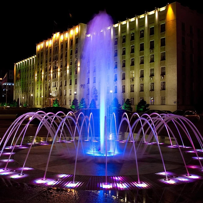 Laminar Crystal Clear Flow Jet Nozzle Water Fountain For Indoor Outdoor Decoration