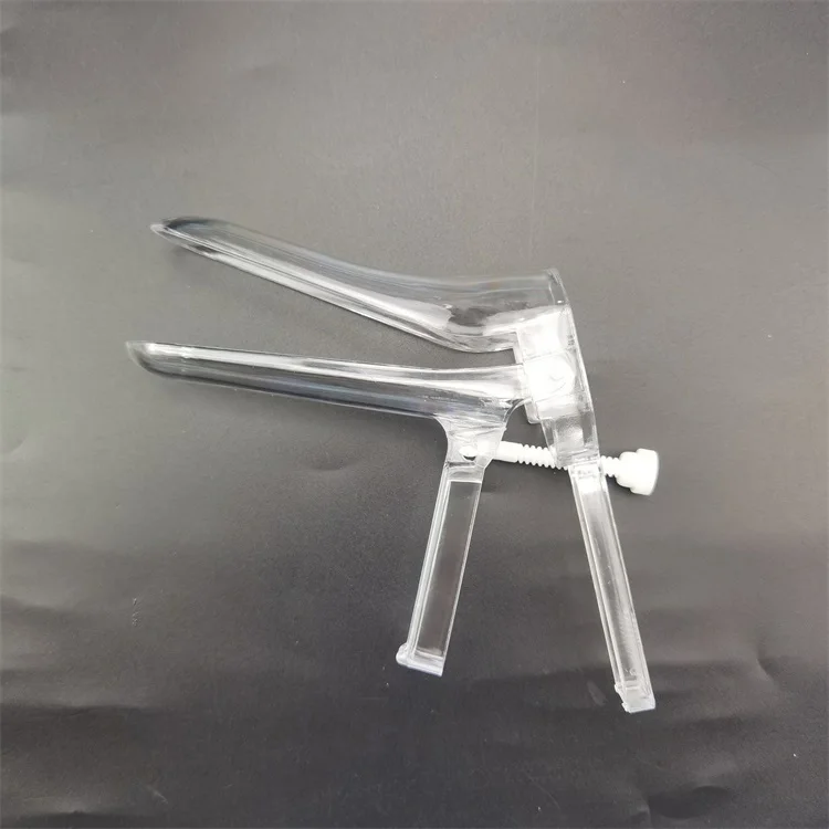 Sterile Disposable Plastic Medical Vaginal Speculum With Side Screw