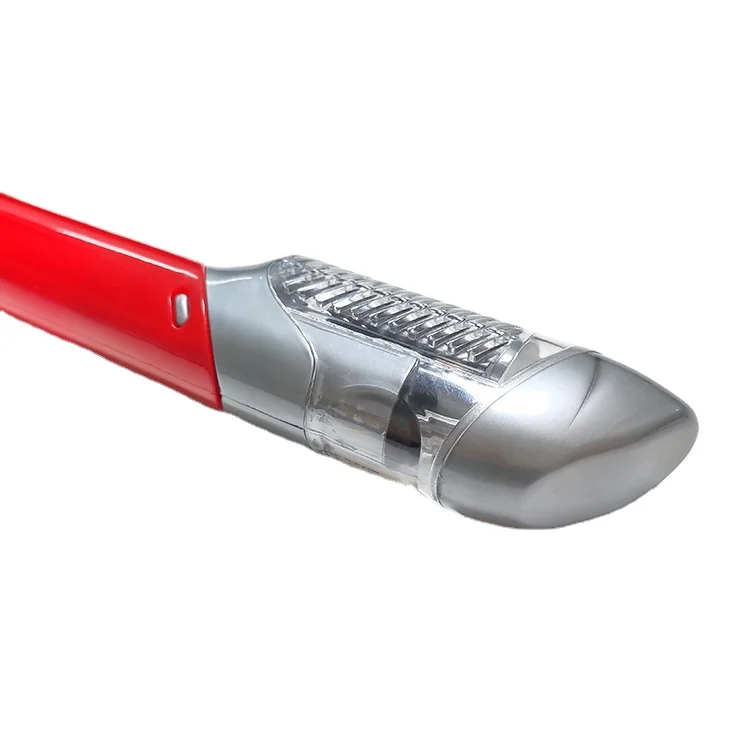 Подводная трубка для дыхания, полностью сухая трубка для подводного плавания с защитой от брызг и верхним клапаном для подводного плавания