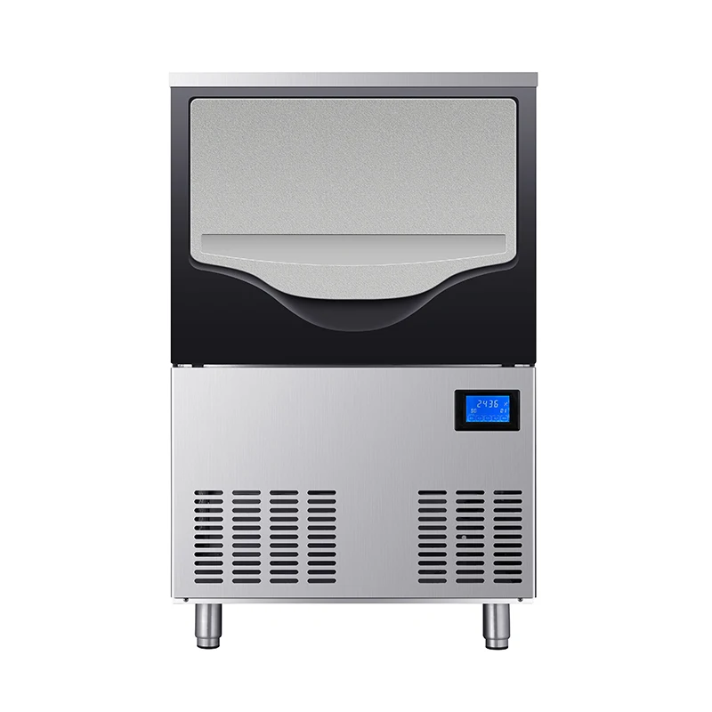 90kg Per Day LZ-200 Fully Automatic Moon Crescent Ice Machine With Stainless Steel Shell