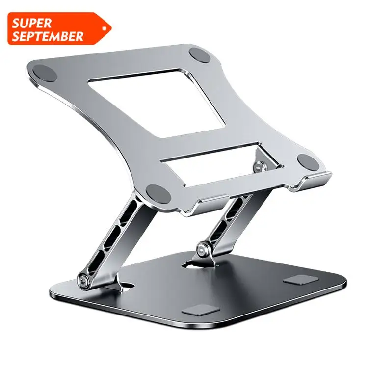 Aluminum adjustable laptop riser stand folding cooling laptop stand foldable portable notebook desk laptop brackets