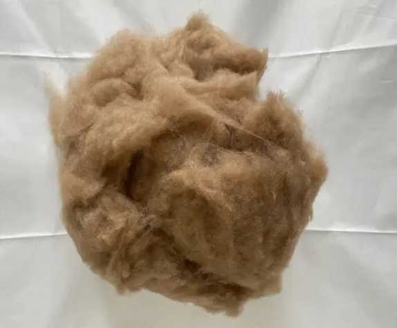 Best Quality Supersoft Dehaired Camel Hair Factory Price Raw Pattern Camel Wool