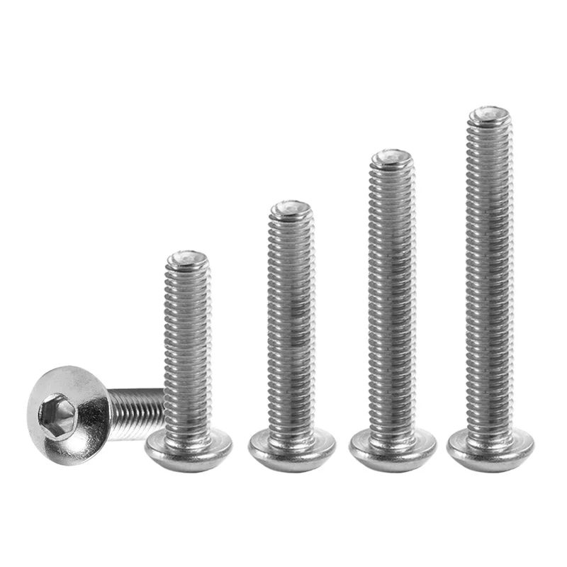 Factory Manufacturer High Quality ISO7380 304 Hexagon socket head screws