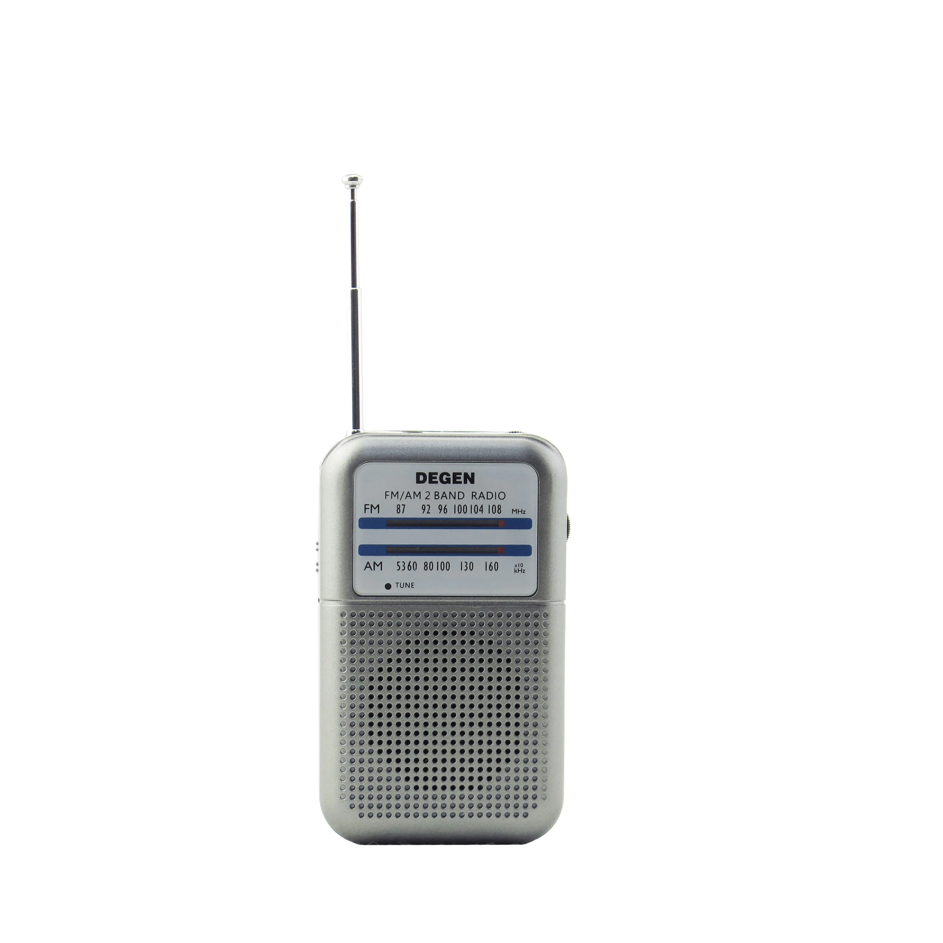 DEGEN DE333 Bulk purchase Analog FM AM Two Band Mini Pocket Semiconductor  portable radio