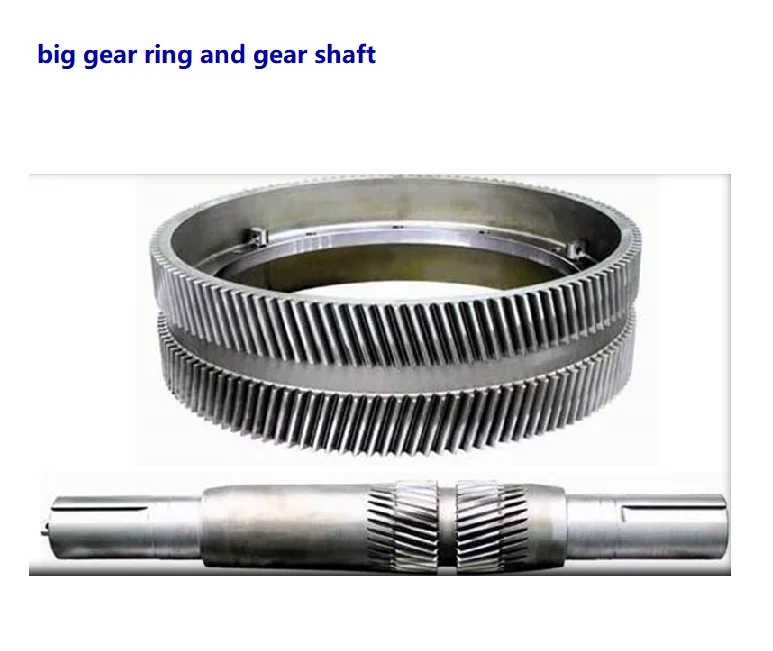 Plant Wholesale Power end parts of mud pump Crankshaft gear ring gearshaft mud pump crankshaft assembly gear wheel