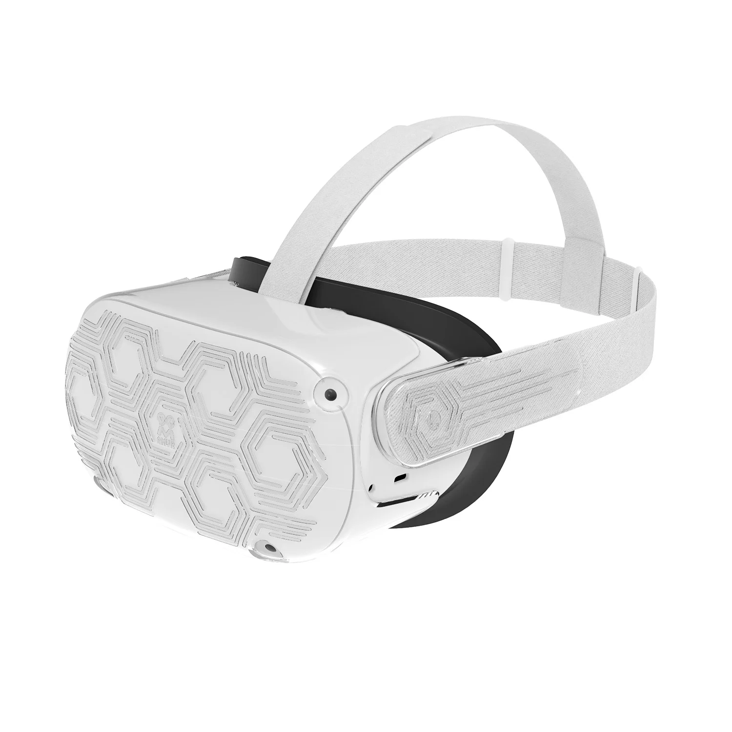 
Light & Durable Front Face Cover For Oculus Quest 2, VR Headset Protective Shell 
