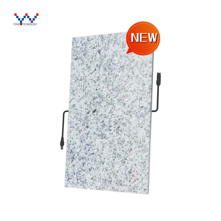 Yonz 60W-120W Bipv Solar Panel Glass Facade For Building colourful Solar Panel Insulating Glass Series