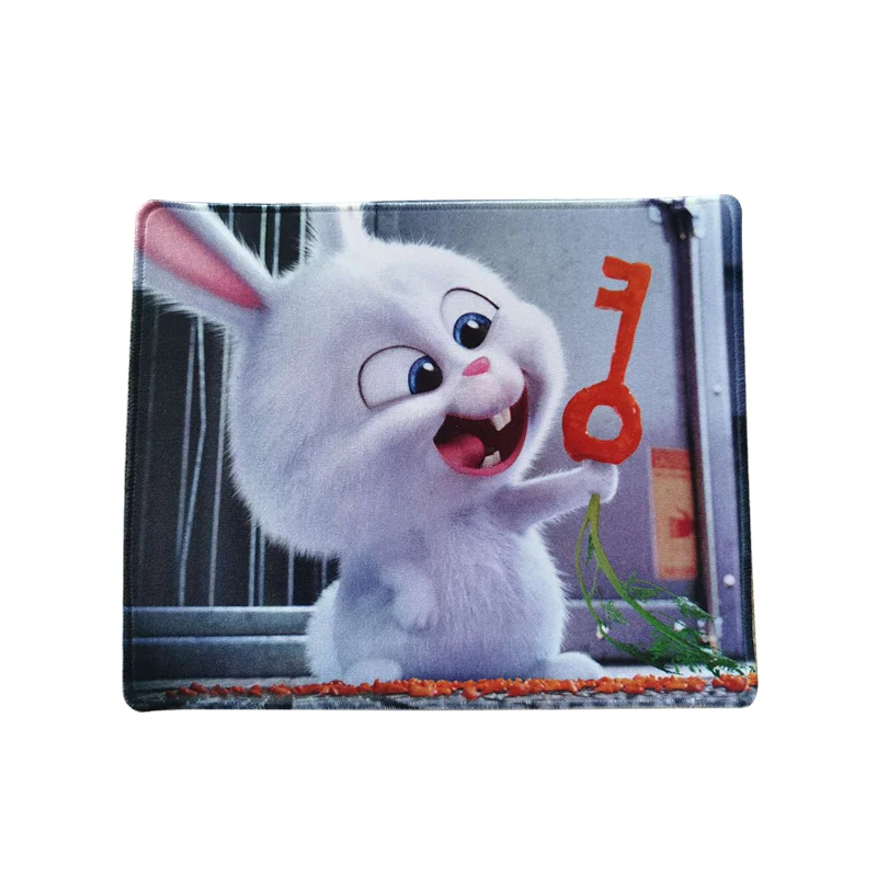 Custom oversized thickened non-slip luminescent pad with overlock color advertising mouse pad