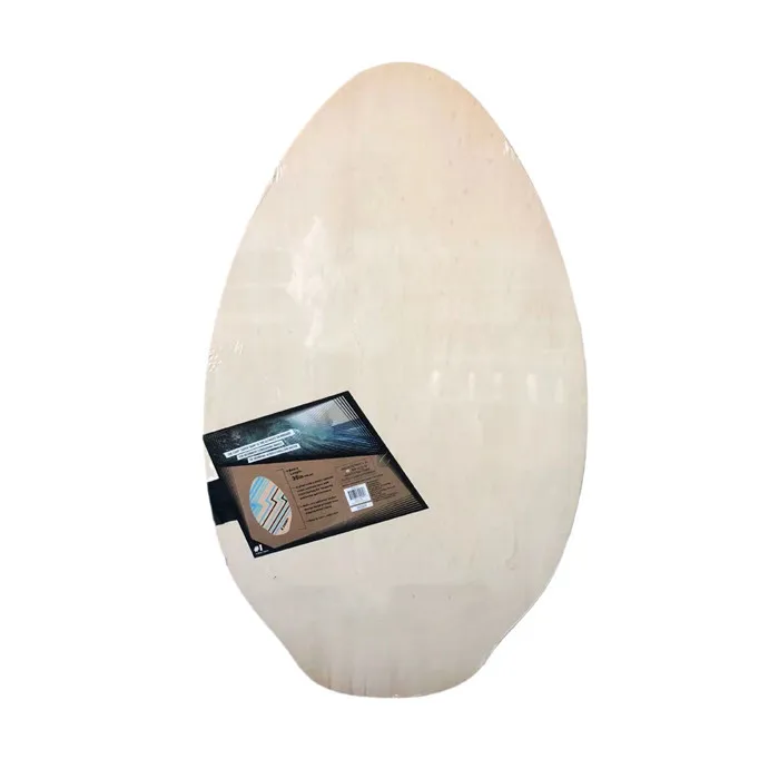 OEM BSCI Factory 30inch 35inch 41inch Wooden Bodyboard skimboard for adult
