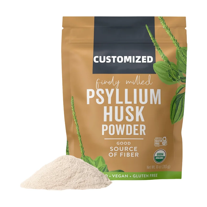 Custom Private Label psyllium husk powder 95% 99% 98% 100% Pure Bulk Psyllium Husk Powder