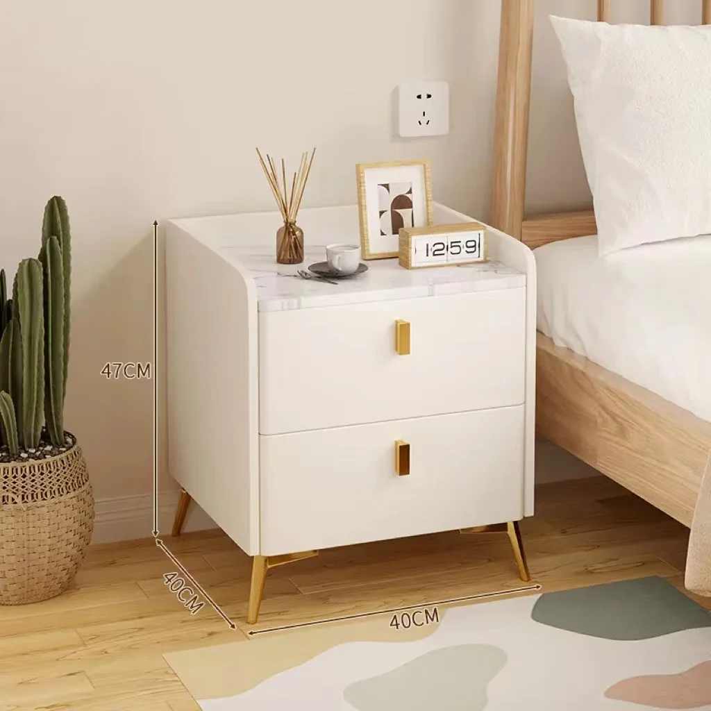 hot sale bedroom night stand small modern nordic  style MDF wood small simple design bedroom furniture night stand modern