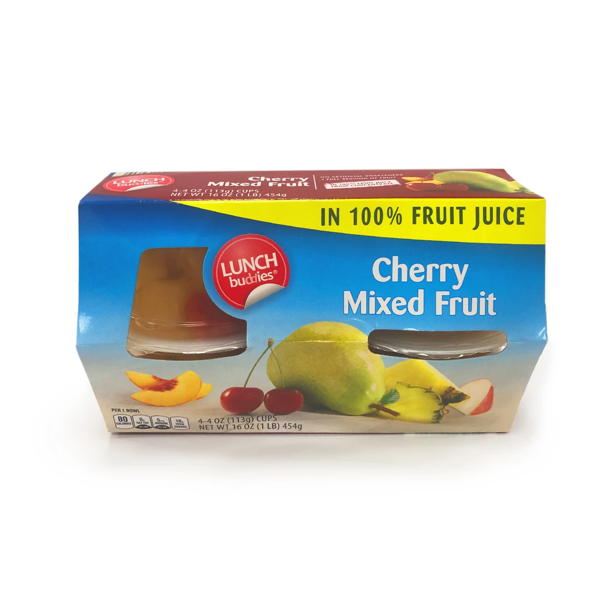 Консервированные микс фрукты 4 унции фруктовый коктейль в чашке