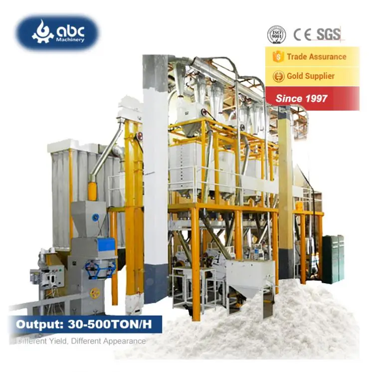 Quality Assurance Complete Set Of Multifunction Small Grinding Wheat Flour Mill
