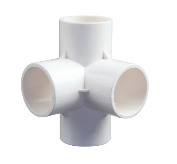 Factory Outlet Furniture Grade PVC Pipe Fittings Equal Tee for Water Supply