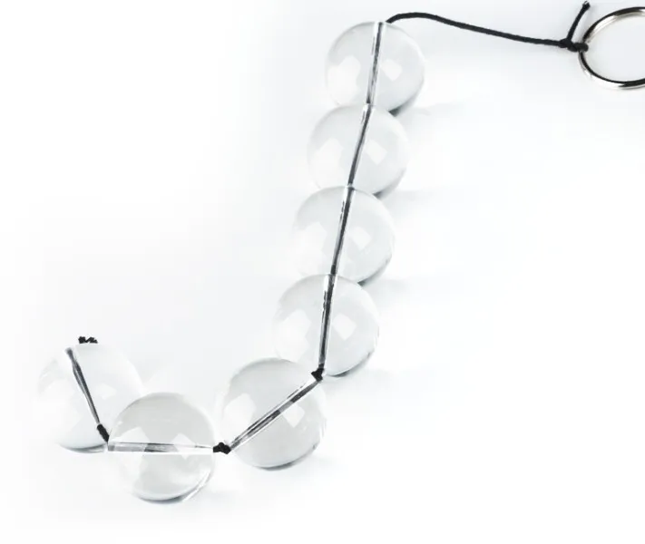 Women Men Adult Sex Toy Crystal Glass Anal Plug Enlarge Anal Beads Plug Wholesale S,M,L,XL