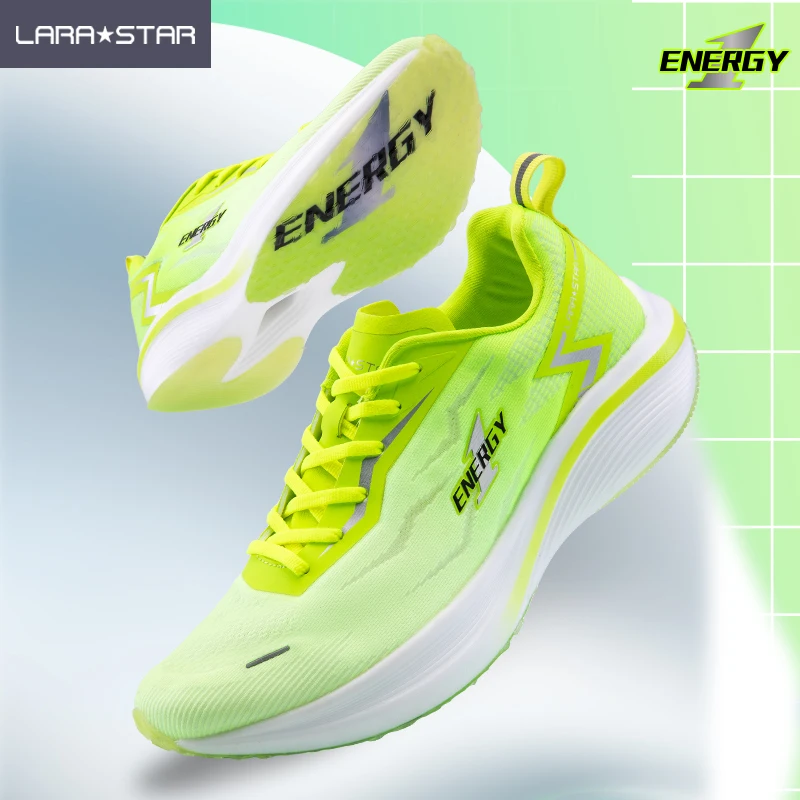 LS0038 Fashion Nylon Plate Propulsion Supercritical Foam Running Shoes Comfortable Running Sneaker