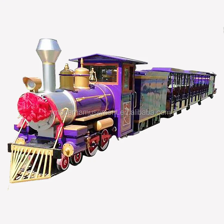 Good quality zoo tram trackless train amusement park ride for sale