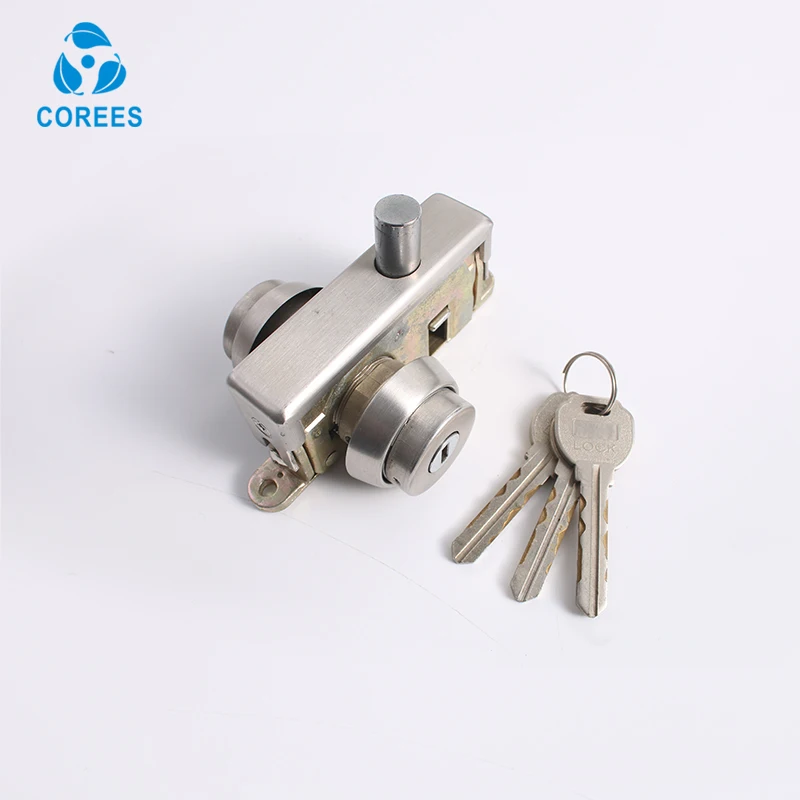 steel double key aluminum frame floor door lock  lock For Aluminum Frame Glass Door APP